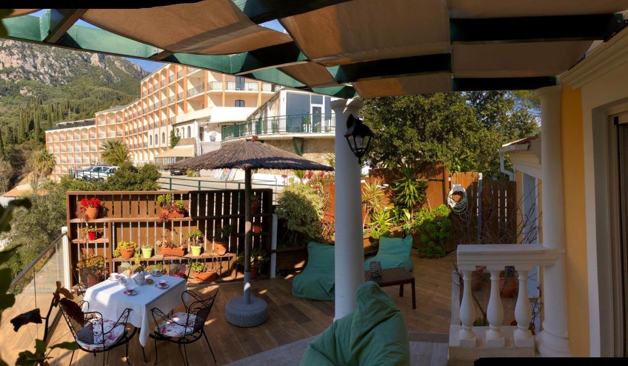 Aris Apartments Палеокастрица Экстерьер фото