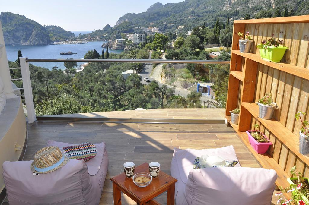 Aris Apartments Палеокастрица Экстерьер фото